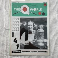 The Q World Snooker Magazine Volume 3 No 17 February 1979 John Spencer 147