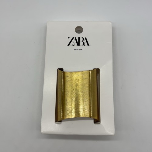 Zara metallic cuff bracelet - zara,
