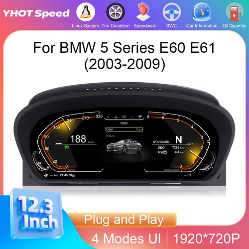 For bmw series e60 e61 - 12.3",