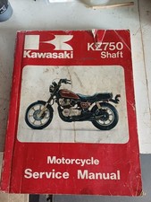 Kawasaki KZ750 Shaft OEM  Factory Workshop Service Manual 1982-84