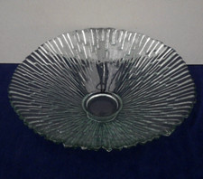 Sklo Union Pavel Panek pale green glass salad /fruit bowl - 28 cm (11.25") di'r