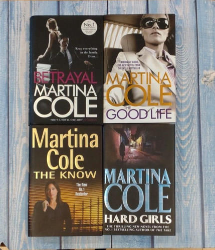 Martina cole hardback - x,