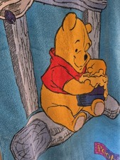Vintage Disney Winnie The Pooh Towel vgc