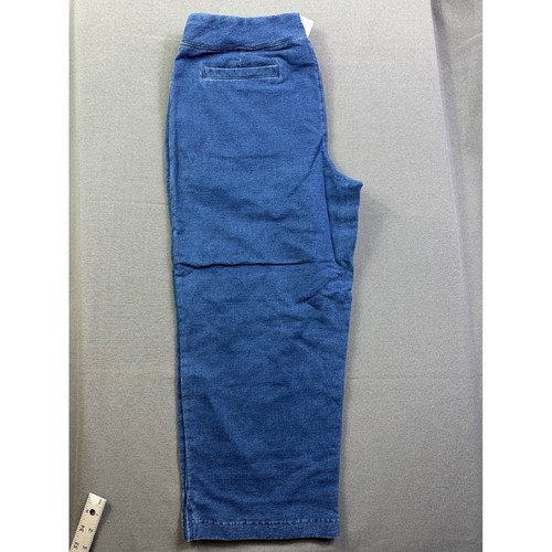 National women blue knit denim - women,