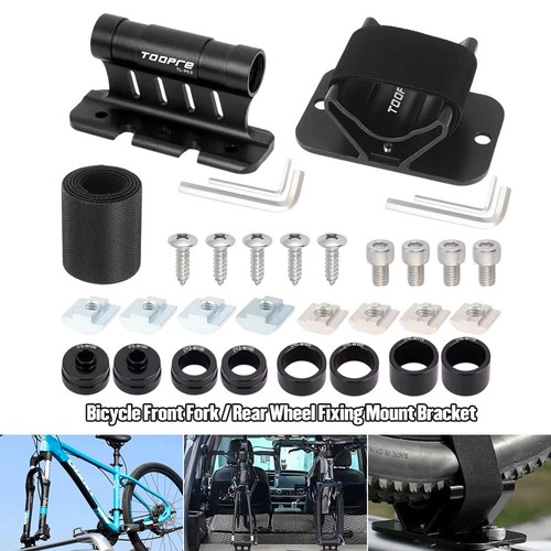 Bike fork mount - bike, roof