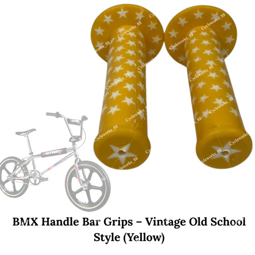 Vintage bmx handlebar grips - vintage,