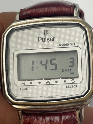 Vintage pulsar lcd 1970 s - pulsar,