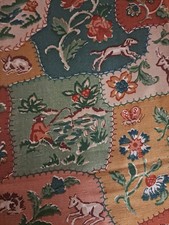 Vintage Linen Beautiful Curtain