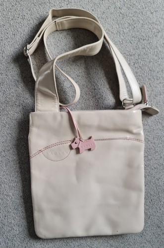 Radley cream leather crossbody - radley,
