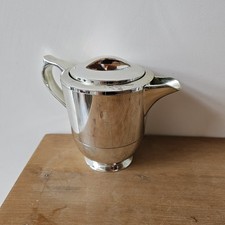 Silver Plastic Gravy / Beverage Thermos Carafe.