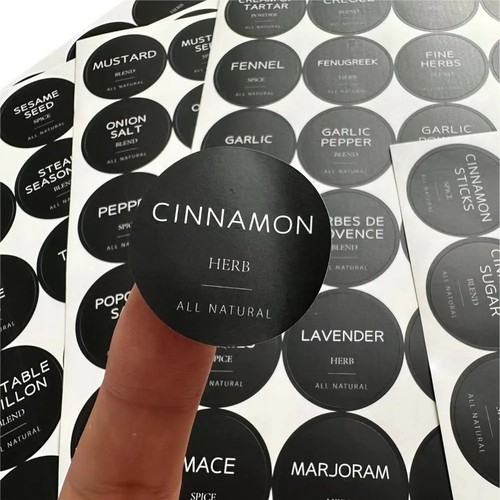 180pcs printed spice - 180pcs, 1.38"