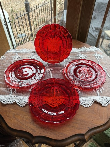Vintage fostoria argus ruby - vintage,