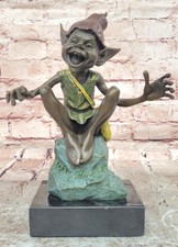 • Funny Goblin Bronze Statue