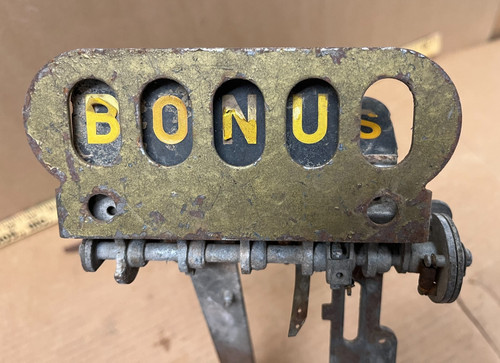Antique slot machine parts - machine,
