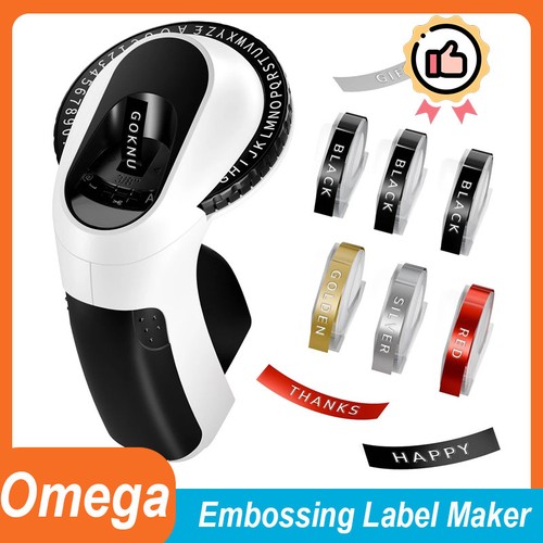 Dymo omega embossing label - omega,
