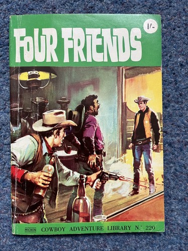 Cowboy adventure library comic - library,