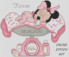 Cross stitch kit - cross, baby