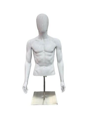Male half body plastic - male,
