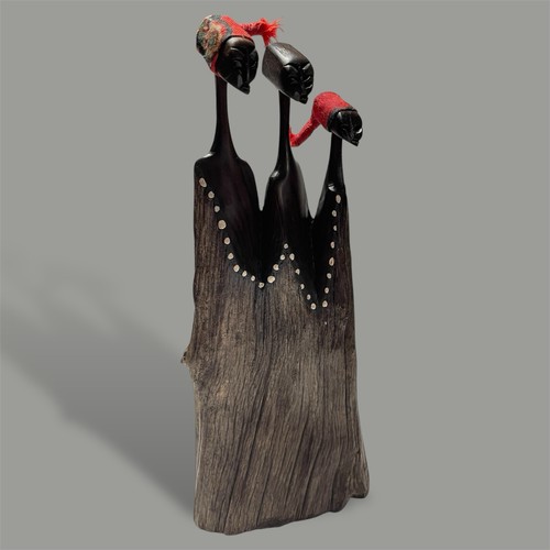 African modernist wood - african,