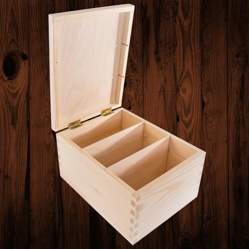 Wooden storage box with - box,