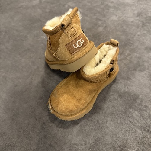 Girls ugg brown - girls, ankle