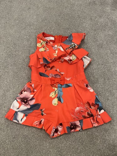 Girls ted baker dress floral - ted,