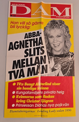 Abba agnetha very rare - /,