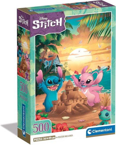 Disney stitch 500 piece puzzle - disney,