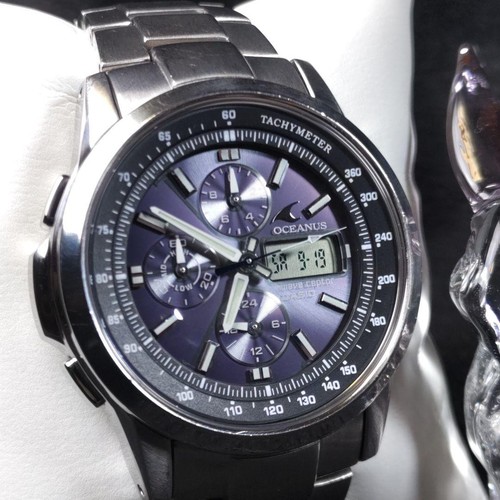 Casio oceanus ocw 500tdj - casio, ocw-500tdj