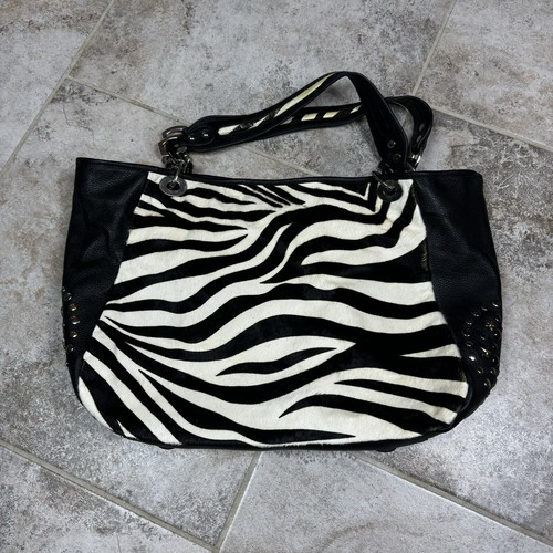 Sharif zebra print satchel - sharif,