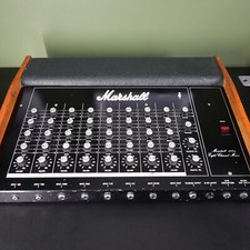 Marshall Amplifier Mixer 8 Channel 1970's - Vintage Mixer 100W Amp Mixing Deck