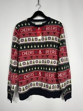 CHRISTMAS Jumper - XL - Red -