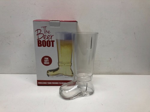 The beer boot drinking - the,