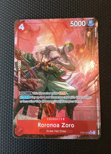 One piece ccg - one, zoro