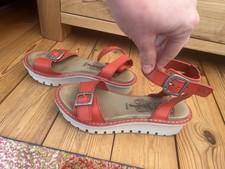 Fly london red - fly, sandals
