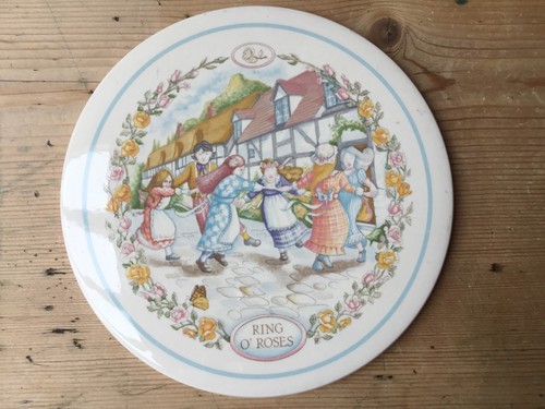 Wedgwood nursery rhyme plate - nursery,