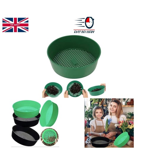 Plastic soil sieve filter - plastic, mesh