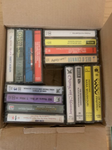 Audio cassette tapes music - tapes,