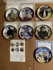 JOHN WAYNE SET OF SIX PLATES