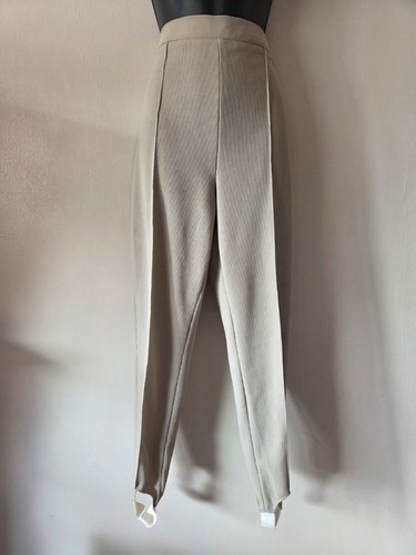 Vintage 80s beige stirrup - vintage,