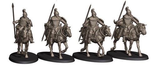 Late roman bucellarii cavalry - late,