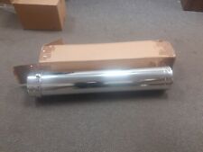 Firebird Hi Level 180mm / 7'' Twin Wall Concentric Long Flue 1000mm