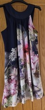 Pretty navy multi floral - pretty,