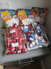 Vintage Style Christmas Birthday Stick On Gift Present Bows And Raffia Bundle 