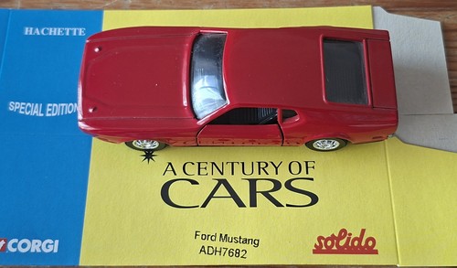 Corgi ford mustang red - mustang,