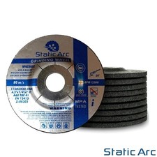 10x ANGLE GRINDING DISCS METAL STEEL RUST REMOVAL GRINDER 115mm 4.5" DISC WHEEL