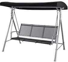garden swing seat canopy
