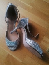 ROLAND CARTIER SPARKLY SANDALS