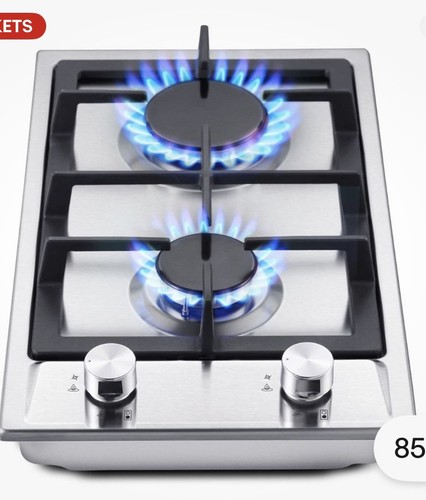Gas hob 2 burners - 30,