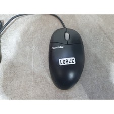 HP Compaq MOAFKC 5188-2465 Ball Mouse Black PS/2 Wired Handheld Scroll Wheel